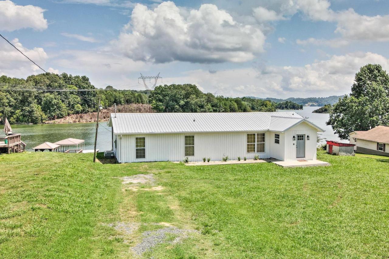 Cherokee Lake Home With Private Dock And Patio! Bean Station Dış mekan fotoğraf